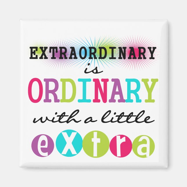 Extraordinary Magnet (Front)