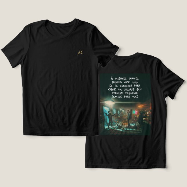 Extraordinary (Model II) Tri-Blend Shirt (Design Front & Back)