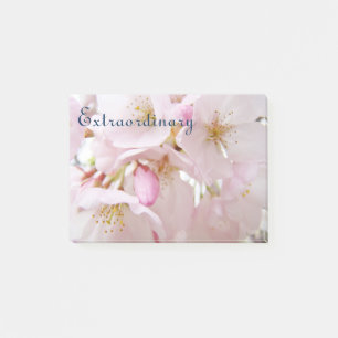 Extraordinary post it notes Pink Blossom Flowers
