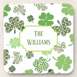 Extraordinary Shamrock Coaster