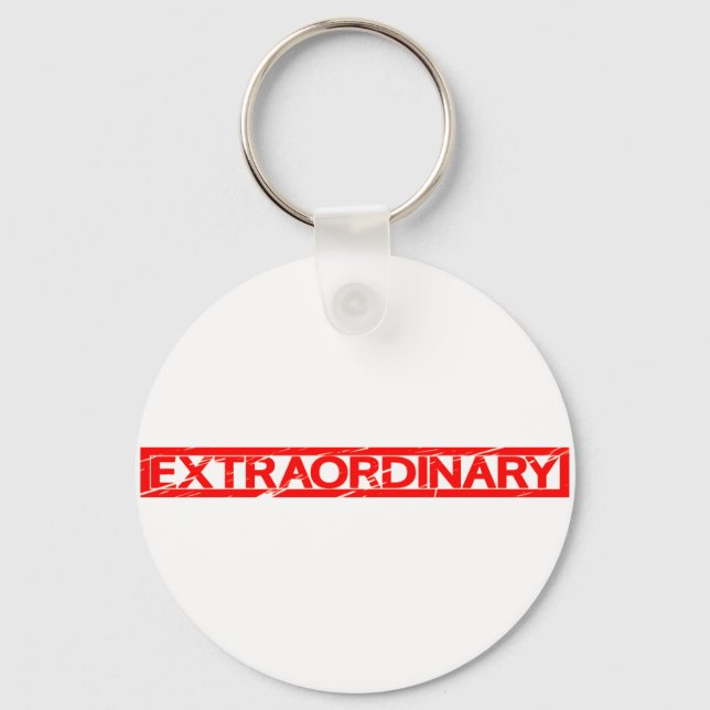 Extraordinary Stamp Key Ring (Front)