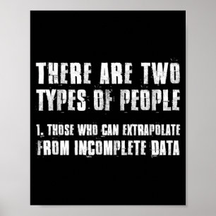 Extrapolate From Incomplete Data Two People Data S Poster
