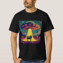 Extraterrestrial Abduction Day Cow Abduction
