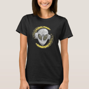 Extraterrestrial Alien Head Outer Space Ufo Abduct T-Shirt