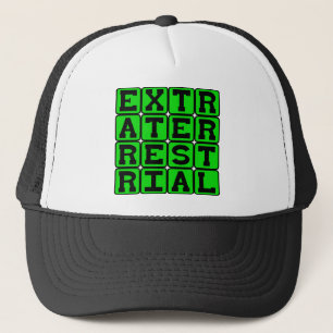Extraterrestrial, Alien Trucker Hat