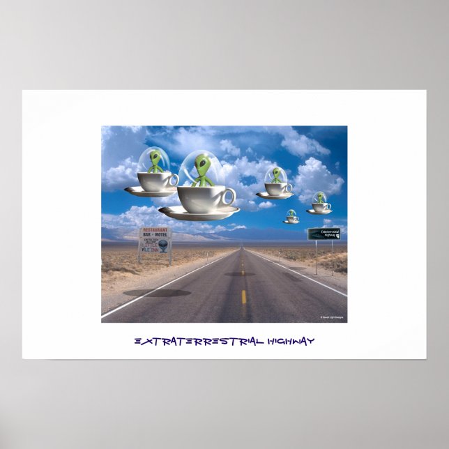 Extraterrestrial Highway Poster (Front)