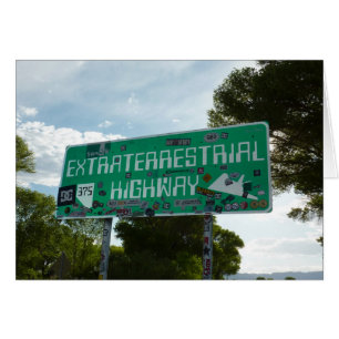 Extraterrestrial Highway Sign, Rachel, Nevada