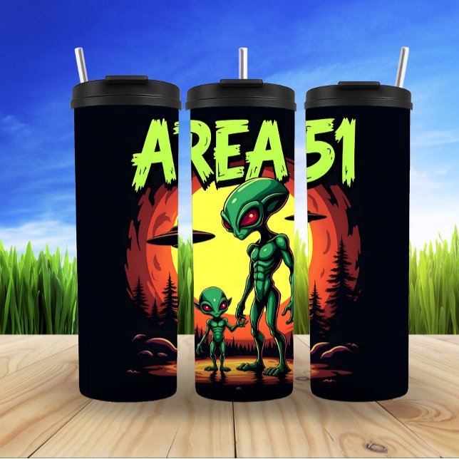 Extraterrestrial Hotspot: Area 51 Thermal Tumbler (Creator Uploaded)
