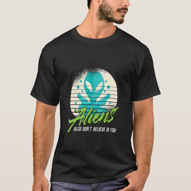 Extraterrestrial Living Beings Costumes Aliens T-Shirt (Front)