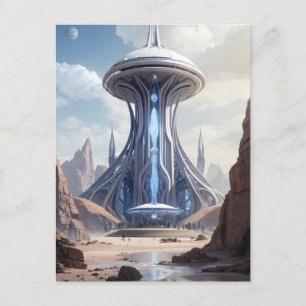 Extraterrestrial Spire Postcard