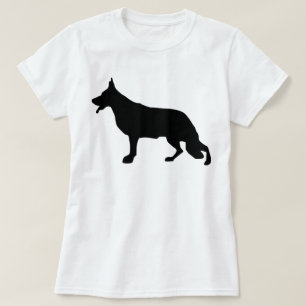 Extrem minimal German Shepherd Dog illustration T-Shirt