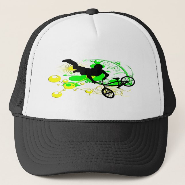 Extreme Biking Trucker Hat (Front)