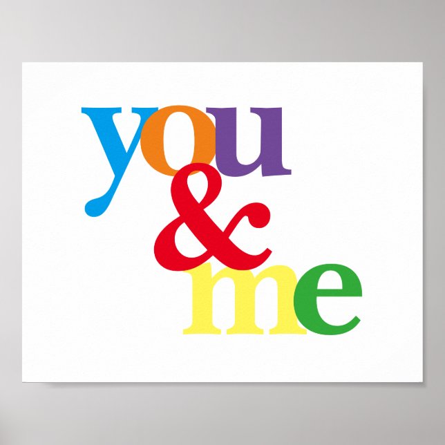 extreme colour bold colourful poster with text (Front)