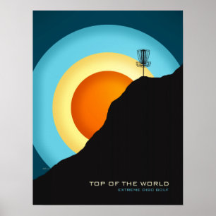 Extreme Disc Golf Poster