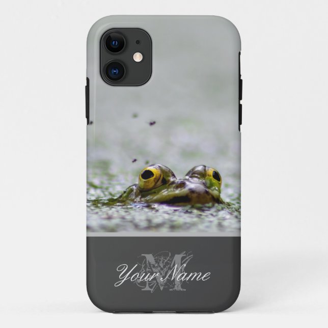 Extreme frog macro with golden eyes! Case-Mate iPh iPhone Case (Back)