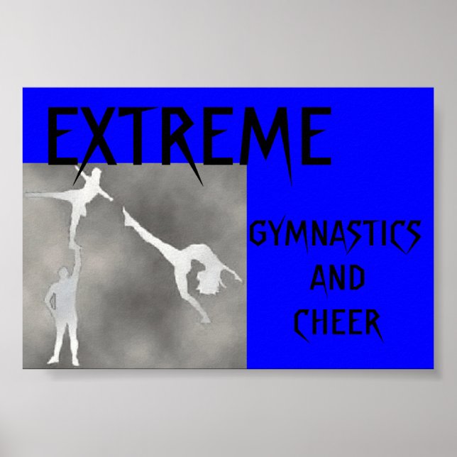 EXTREME GYMNASTICS AND CHEER POSTER (Front)