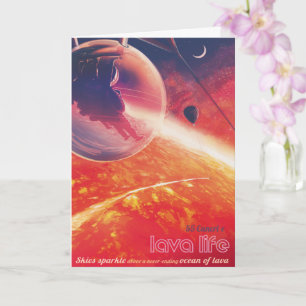 Extreme Hot Air Balloon on Volcanic Hellscape Card