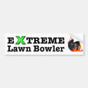 Extreme Lawn Bowler Bumper Sticker