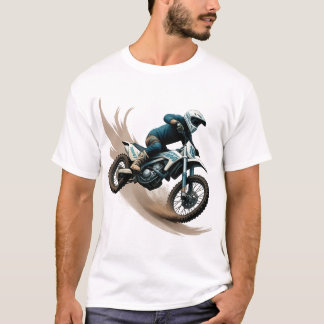 Extreme Motocross Rider Feel the Thrill Tee