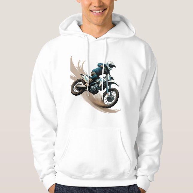 Extreme Motocross Rider Feel the Thrill Tee (Front)