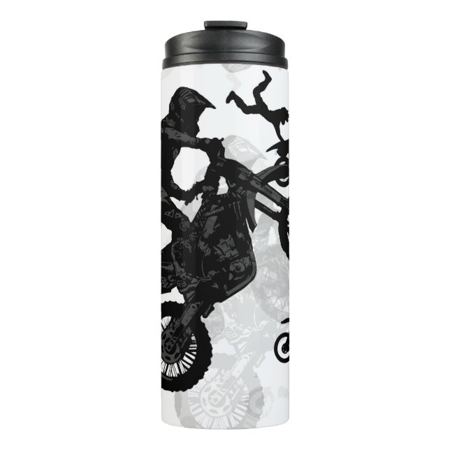 Extreme Motocross Stuntmen Thermal Tumbler (Front)