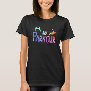 Extreme Parkour Free Running Jumping City Ninja At T-Shirt