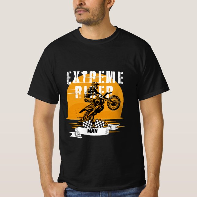 Extreme rider man T-Shirt (Front)