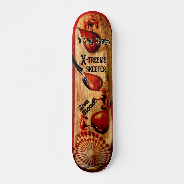 EXTREME SKEETER SKATEBOARD (Front)