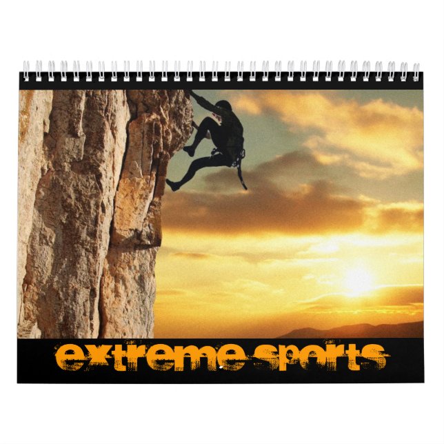 Extreme sports Calendar (Cover)