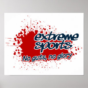 Extreme Sports poster, customisable Poster