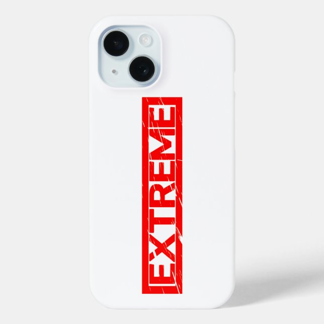 Extreme Stamp Case-Mate iPhone Case (Back)