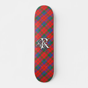 Extreme Tartan Clan Robertson Monogram Skateboard