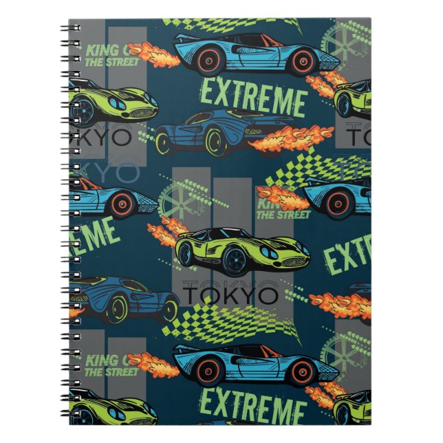 Extreme Tokyo Street Racing Pattern Notebook (Front)