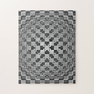 extremely challenging optical illusion jigsaw puzzle