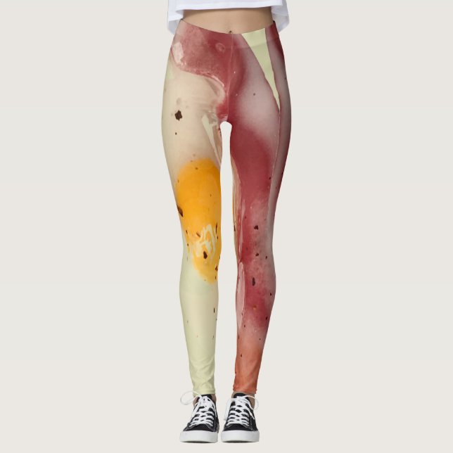 Extremely Giant Life-like Bacon & Eggs w Pepper Leggings (Front)