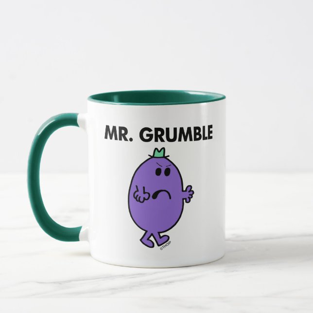 Extremely Unhappy Mr. Grumble Mug (Left)