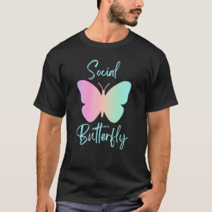 Extrovert Friendly Social Butterfly Insect Tees So