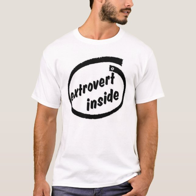 Extrovert inside T-Shirt (Front)
