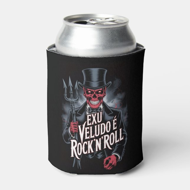 Exu Veludo is Rock'N'Roll #1 Can Cooler (Can Front)