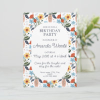 Exuberant Blossom Jubilee Birthday
