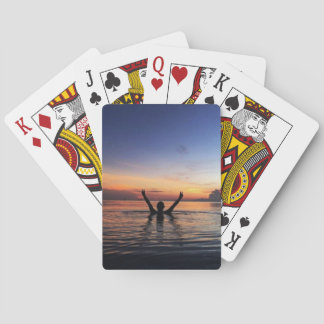 Exuberant Sunset Leyte Philippines Playing Cards