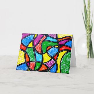 Exubriance Greeting Card