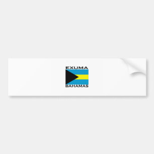 Exuma, Bahamas Bumper Sticker