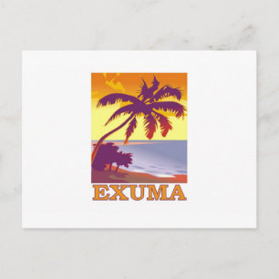 Exuma, Bahamas Postcard