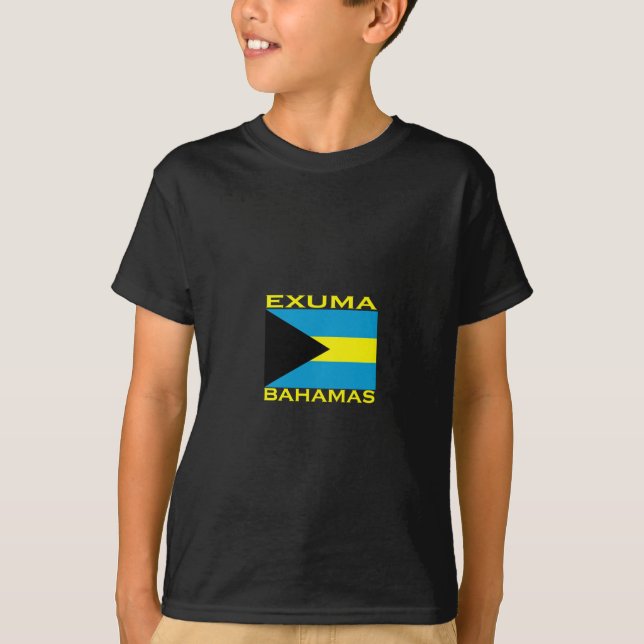 Exuma, Bahamas T-Shirt (Front)