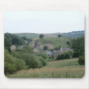 Eyam, the Historic Plague Village in Derbyshire Mouse Pad