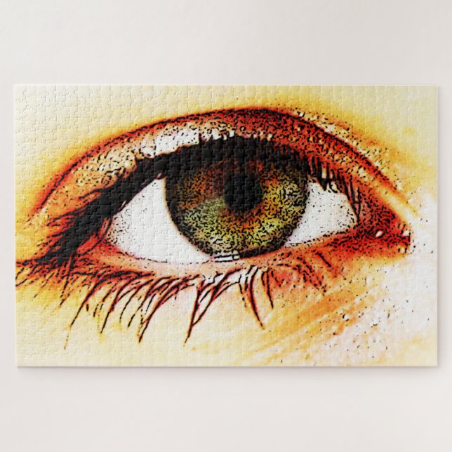 Eye 20x30 1014pc jpcna jigsaw puzzle (Horizontal)