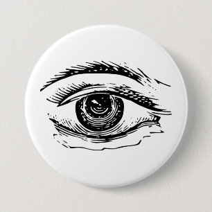 Eye 7.5 Cm Round Badge