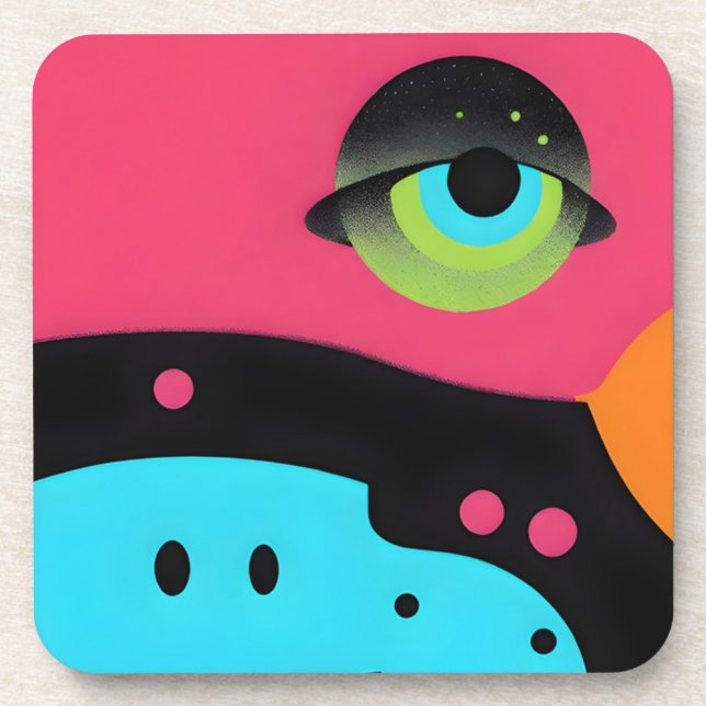 Eye Accept Radical Acceptance Coaster (Front)