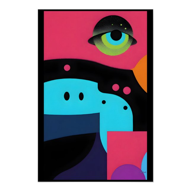 Eye Accept Radical Acceptance Poster (Front)